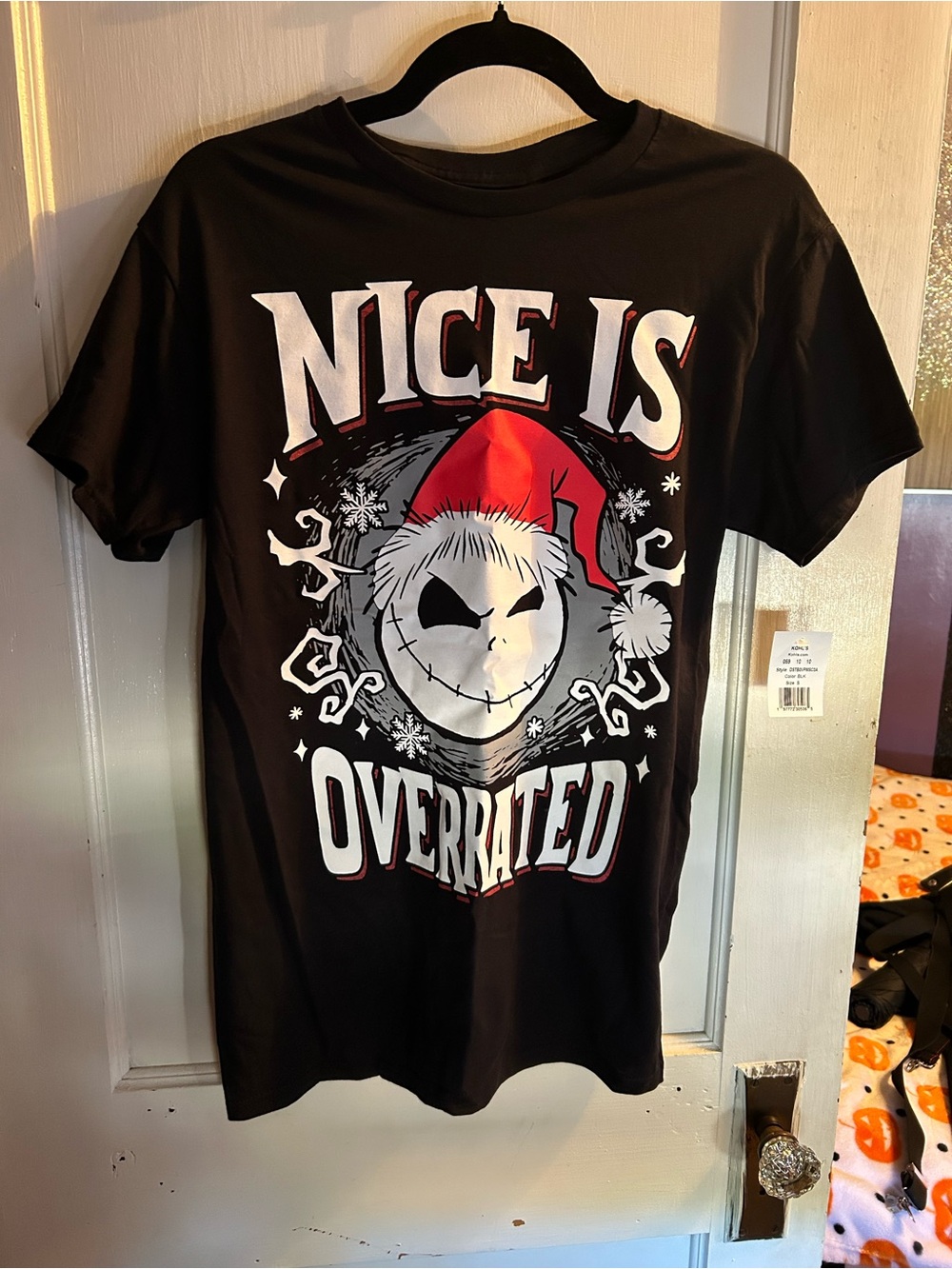 LAST CALL. Nice Is Overrated TNBC jack shirt
